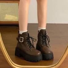 Women Ankle Boots & Booties - Brown - View 2