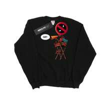 Marvel Mens Deadpool Director's Chair Sweatshirt (Black)