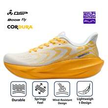 BMAI 女式 Expedition 6.0 网眼厚底跑步运动鞋 - 休闲系带训练鞋，适合散步、慢跑、健身房、健身和运动，经典系带款式，结构化中底 - 彩色 - 查看 1