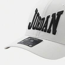 Jordan 男女通用 U J RISE CAP S CB RLT 棒球帽，HV1076-104 - 白色 - 查看 4