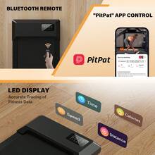 LACUFFY Walking Pad 2 In 1 Under Desk Treadmill, Low Noise Walking Pad Running Jogging Machine With Remote Control For Home Office, Lightweight Portable Desk Treadmill Installation Free - UK Plug(220-240V) - View 6