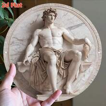 Ancient Greek Mythical Sculpture "| Classic Art Masterpiece | Mythical Theme Elements, Durable Interior Exterior Decoration- - 多色 - 查看 6