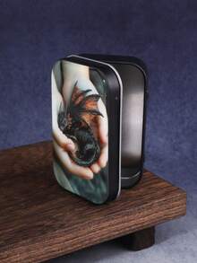 1 Piece Of SMT Tinplate Storage Box, Tobacco Box, Multifunctional Desktop Storage Box