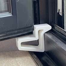 1pc Compact Multi-Function Silicone Door Hook & Window Clip, Heavy Duty Door Stopper, Non-Slip Door Wedge, Firm Grip, Windproof, Suitable For Home, Office, Patio - Multicolor - View 8