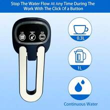 5加仑水瓶泵可折叠喷嘴，自动饮水机Type-C充电便携式电动饮水壶 - 彩色 - 查看 6