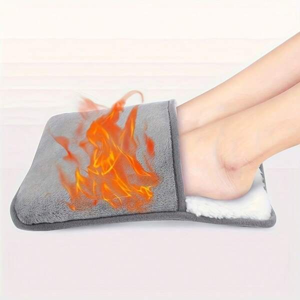 Aedwdpe USB Plug-In Winter Foot Warmer Household Hand Warmer Electric Shoes Plug-In Heating Pad Foot Warmer Foot Warmer Foot Warmer Foot Warmer Heating Blanket Christmas Gifts, Hand Warmers, Gifts For Men, Stocking Stuffers, Hand Warmers Rechargeable
