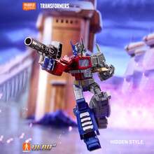 Bộ mô hình BLOKEES Transformers Galaxy Series 08 Phiên bản đợt thứ hai, phù hợp cho trẻ từ 10 tuổi trở lên | Bộ lắp ráp mô hình hành động có thể tạo dáng | Quà tặng đồ chơi người lớn - 9 hộp (không lặp lại kiểu dáng) - Xem 2