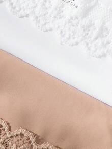 6 Stücke/Pack Damen Sexy Spitze Transparente atmungsaktive nahtlose Höschen