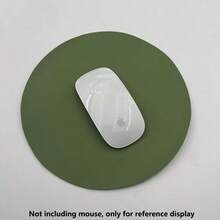 1/2pc Round Mouse Pad, Ultra-Thin Waterproof PVC Leather Mouse Pad, Stitched Edge Design, Suitable For Computer, Laptop, All Kinds Of Mice, Office/Home Use (22x22cm, 8.66"X8.66") - Multicolor - View 16