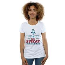 Disney Womens/Ladies Frozen Oaken No Sweat Cotton TShirt (White) - White - View 3