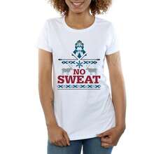 Disney Womens/Ladies Frozen Oaken No Sweat Cotton TShirt (White) - White - View 4
