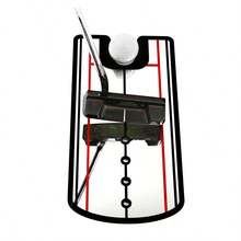 Golf Putting Training Mirror Portable Practice Putting Trainer Aid, Improve Putting Accuracy, Professional Design, Portable & Easy To Use