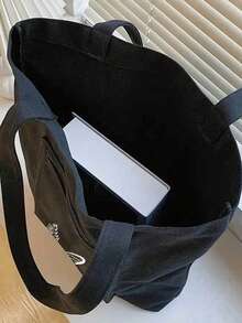 Grand sac à main imprimé papillon, sac à cosmétiques, sac à main en canevas décontracté pour femmes, convient pour les vacances, la vie quotidienne, un excellent cadeau pour les femmes, les mères, les enseignantes, les amies, les demoiselles d'honneur, grand sac, étudiant, rentrée scolaire, sac de rangement décontracté portable, sac de courses multifonction