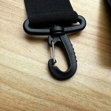 2-Inch Wide Reinforced Heavy Duty Adjustable Suspenders For Men, Outdoor Sports - Black - View 5