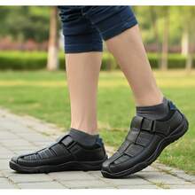 Iguana Sandalia negro para hombre, - Negro - Ver 4