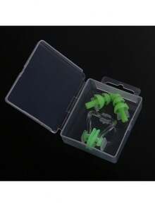 Schwimmnasenklemme, Silikon Schwimmnasenplugs mit wasserdichtem Silikagel, Mehrfarbig