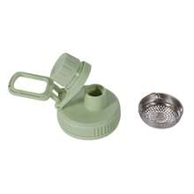 Garrafa Térmica Água Squeeze Inox Academia Quente Frio 600ml