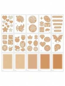 硅胶疤痕贴 - 温和、可水洗、可重复使用，适用于手术疤痕、剖腹产疤痕和瘢痕疙瘩 - 柔软、透气、防水的硅胶疤痕贴，有效护理疤痕