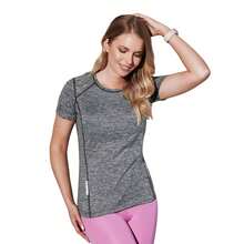 Stedman Womens/Ladies Sports Reflective TShirt (Heather Grey) - Grey - View 3