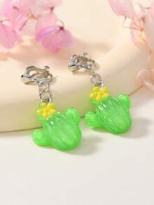 12 件/24 件/36 件/48 件无穿孔夹式耳环，3D 花卉、植物、动物造型，可爱优雅的设计，适合日常佩戴和节日装饰 - 均碼 - 查看 5