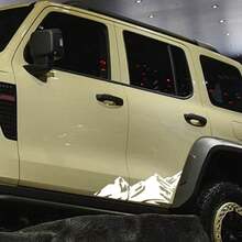 Adventure & Mountain Peak Car Body Sticker, Suitable For Off-Road Vehicles, SUVs