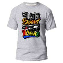 RADICAL SKEITISTA STREETWEAR T-SHIRT MEN'S SHIRT 100% COTTON UNISEX - 卡其色 - 查看 3