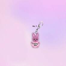 1pieces, ,Spell Back Key Chain, Cartoon Photo Card, Bag Pendant, Cheng Xiao Lu Guangxia Cartoon Surrounding, Acrylic Key Chain Animation Surrounding, Party Gifts, Backpack Pendant. - Multicolor - View 17