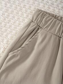 5 Random Color Classic Long Trousers, Suitable For School, Performance, Party, Pageant And Other Occasions, 3pcs/Set For Boys & Kids - Multicolor - View 7