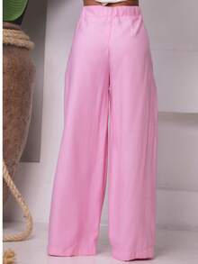 Women's Pantaloons In Sensoriale - Baby Pink - View 2