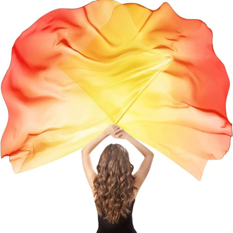 Cờ khiêu vũ 140*140cm Cờ thờ phượng Cờ bảo vệ danh dự Cờ khiêu vũ ngợi khen Cờ thờ phượng nhà thờ có gậy thu gọn Cờ ngoài trời - Nhiều màu - Xem 1