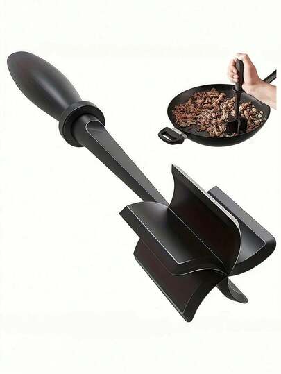 1pc Stainless Steel Meat Tenderizer, Kitchen Tool For Pounding Beef, Steak, Chicken And Pork