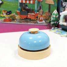 1pc Hand Press Call Bell, Buzzer, Suitable As Meal Ordering Tool - Pink - View 4