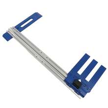 Guía Multifuncional para Sierra Circular - Carril de Corte de Aleación de Aluminio para Carpinteros - Multicolor - Ver 11