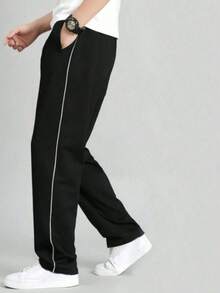 Men's Tactel Adjustable Sports Pants With 3 Pockets - Black - View 3