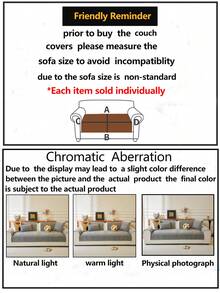 1 Vỏ đệm ghế sofa bốn mùa, tấm lót ghế sofa chống trượt tối giản hiện đại, vỏ bọc ghế sofa chống bụi và có thể giặt được, mềm mại và chống phai màu, bảo vệ thân thiện với thú cưng, phù hợp cho phòng ngủ, văn phòng, phòng khách, ghế sofa hình chữ L và ghế sofa 1/2/3/4 chỗ ngồi - Màu xám đen - Xem 12