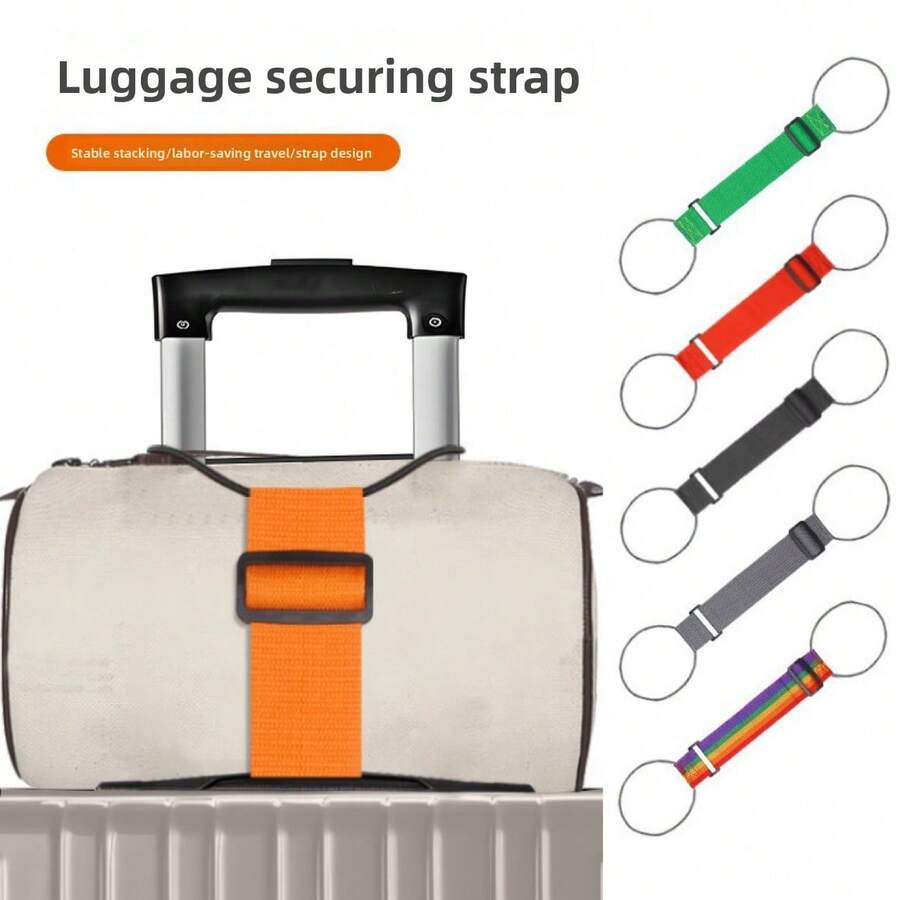 Elastic Luggage Strap For Backpacks And Suitcases, Travel Accessory Luggage Belt Travel Belt For Travel For Flight