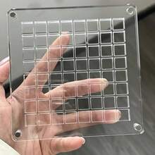 1pc - 36 Grid Acrylic Shell Display Box, Rhinestone Gem Earrings Jewelry Transparent Display Case, Jewelry Storage Display Box, Jewelry Box, Jewelry Case, Decorative Storage Space For Starfish, Shell, Gems And Crafts - Multi-Functional Storage Box With Magnetic Closure, Transparent Display Box, Suitable For Storing Rhinestones, Gems, Earrings, Rings And Jewelry, Perfect For Jewelry Storage And Display, No Power Required Storage Box, Great For Home Decor And Beach Theme Display Back To School