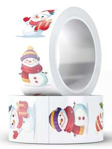 500/2500 Stücke Weihnachtsmann Aufkleber für Kinder Laptops, Wasserflaschen, Handys, Geschenkboxen, Umschläge, Siegeletiketten, Weihnachtsdekoration, Geschenke, Spielzeug