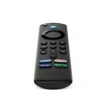 ABS Material Replacement Remote Control, Compatible With LCD TV Model L5B83G P4C6EN, Suitable For Fire TV Stick Lite Bluetooth Voice Remote Control - Black - View 6