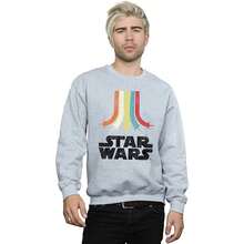 Star Wars Mens Rainbow Sweatshirt (Sports Grey) - Grey - View 3