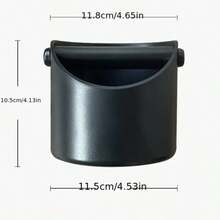 Non-Slip Black/Green ABS Coffee Tamper With Removable Tamping Rod - Coffee Ground Dust Box, Essential Household Coffee Tool For A Clean Workspace | Stylish Design | Easy To Clean Container, Perfect Choice For Coffee Bar - Multicolor - View 5