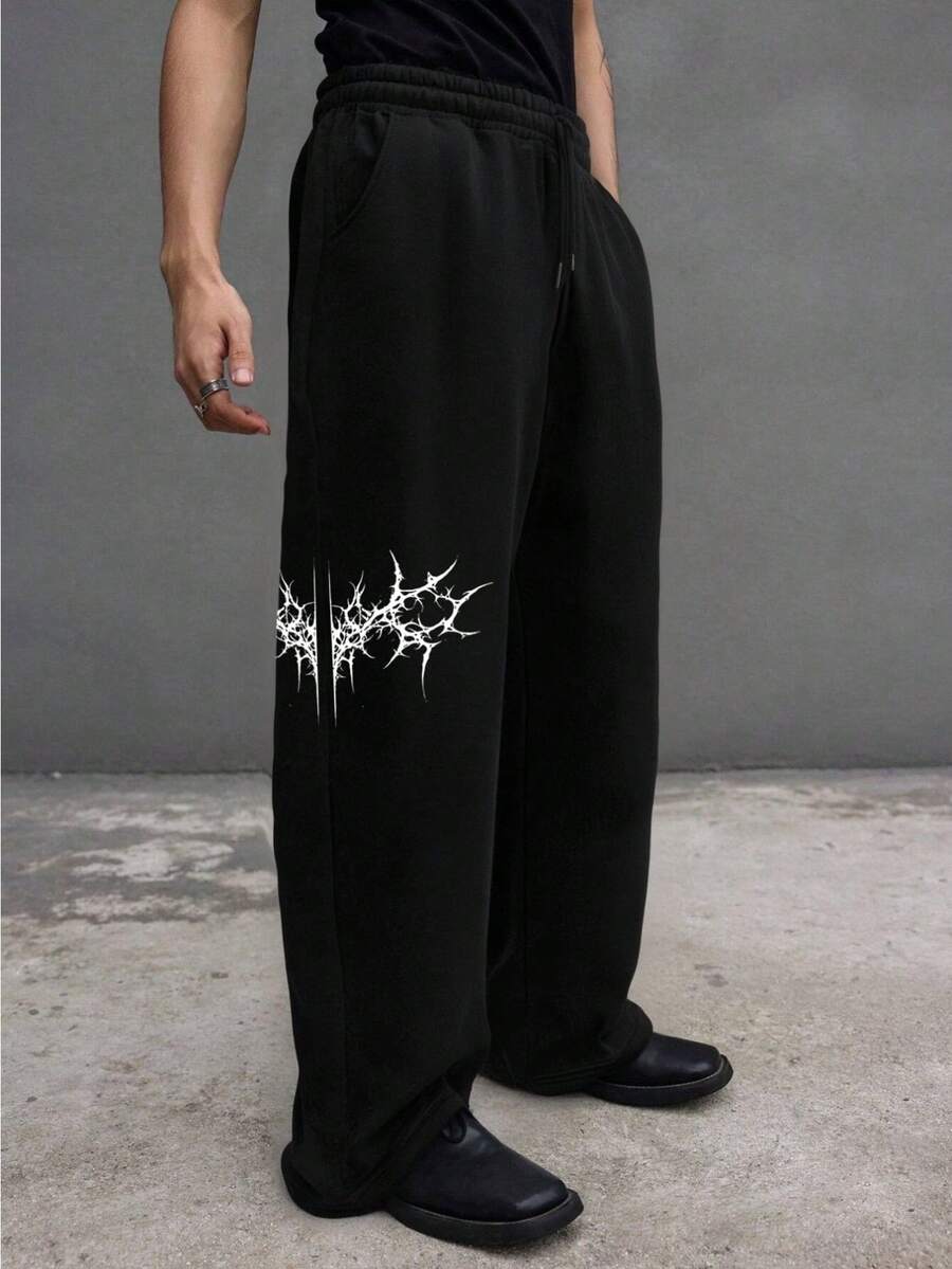 Men Pants - Black - View 1