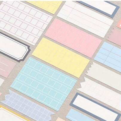 51/102 مجموعة ملصقات ملاحظات، رسائل، سجل مفاتيح، ملصقات تمييز، ملصقات زخرفية، عيد الميلاد، رأس السنة، عام سعيد، عطلة