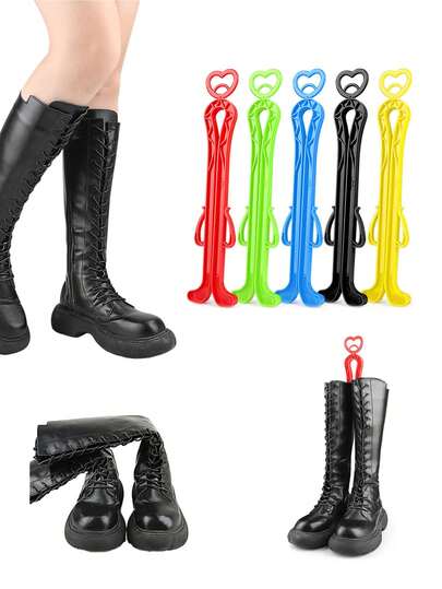 1 件秋冬女式长靴支撑架，塑料高筒靴插入支撑，防止靴子变形和起皱，过膝靴支撑，非常适合女式长靴、高筒靴、过膝靴支撑