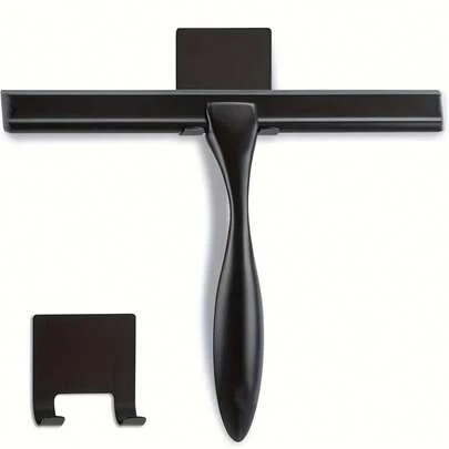 1 Adet Küçük Mat Siyah Çok Fonksiyonlu Evrensel Duş Kazıyıcı, Banyo, Duş Kapısı, Ayna ve Araba Camları, Araba Cam Filmi Kazıma, Duvar Kağıdı ve Duvar Kaplaması için Kullanılır. Film Montajı için Kıvrılma Önleyici Bıçaklı Plastik Kazıyıcı, Araba Filmi Montaj Aletleri, Araba Camı Kar Temizleme Aleti.