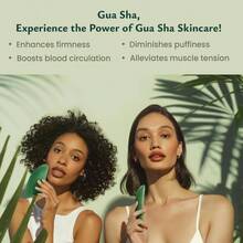 Guasha Massage, 4 Pcs Gua, Guasha Board SPA Acupuncture Therapy Point Treatment, Gua Scraping Massage Green