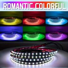 Underglow Car Lights, 252 LEDs RGBIC 4pcs Dream Color Dancing Chasing Strip Lights With 16 Million Colors And 213 Scene Modes With App And Remote Control, 5 Music Modes For All Cars - 12V-RGB+APP+wireless remote control - 查看 4