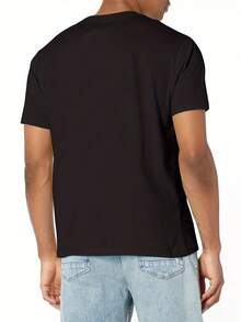 Camiseta gráfica de texto sarcástico y divertido para hombres - "Me tenías en...".Camiseta con Cita - Talla Grande L-6XL - Ligera para Uso Diario y Formal - Lavable a Máquina Conjuntos para Parejas - Camisa Casual para Todas las Estaciones, Ropa Humorística, Diseño de Impresión Audaz, Tejido Transpirable, Top de Declaración, Amantes del Humor - Negro - Ver 3