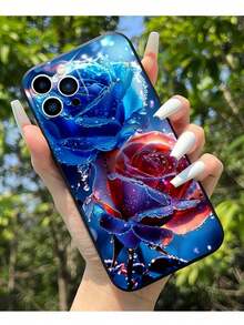 浪漫玫瑰幻想：惊艳蓝红玫瑰礼盒——点燃你的激情 - 黑色 - 查看 18