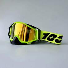 100 Motocross Goggles HD Lens Motorcycle Anti-Fog Eyeglasses Sports Windproof Protect Riding  Men Women Moto MX MTB - Only Lens - View 10